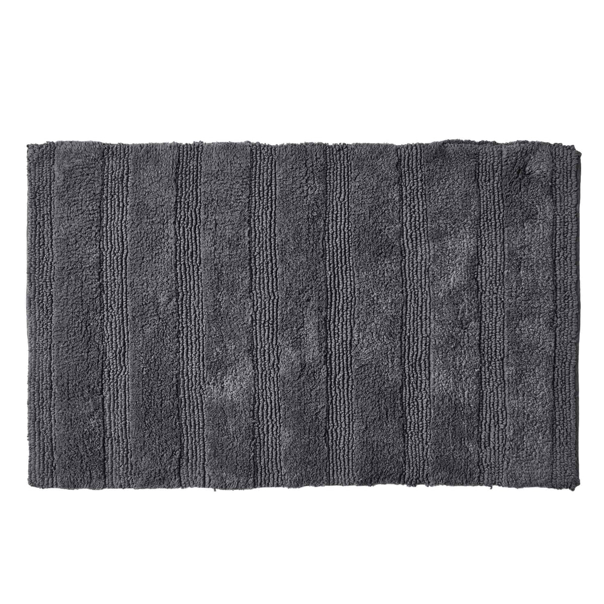 Royal Doulton Reni bath mat in Storm with a ribbed texture