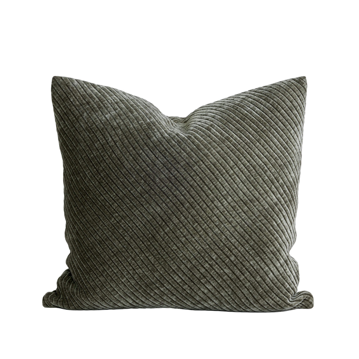 Royal Doulton Carlo cushion in Olive