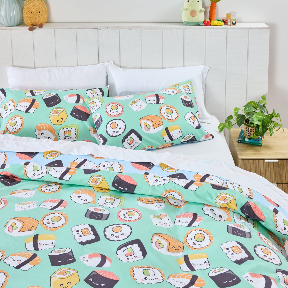 Twill and Co kids bedding in a bright children’s room