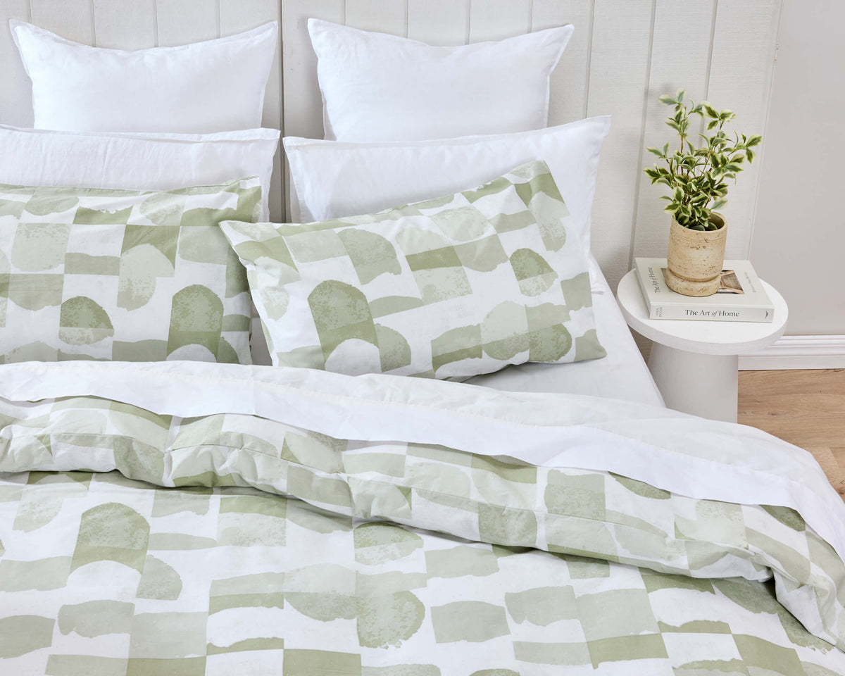 Twill and Co bedding in a modern bedroom